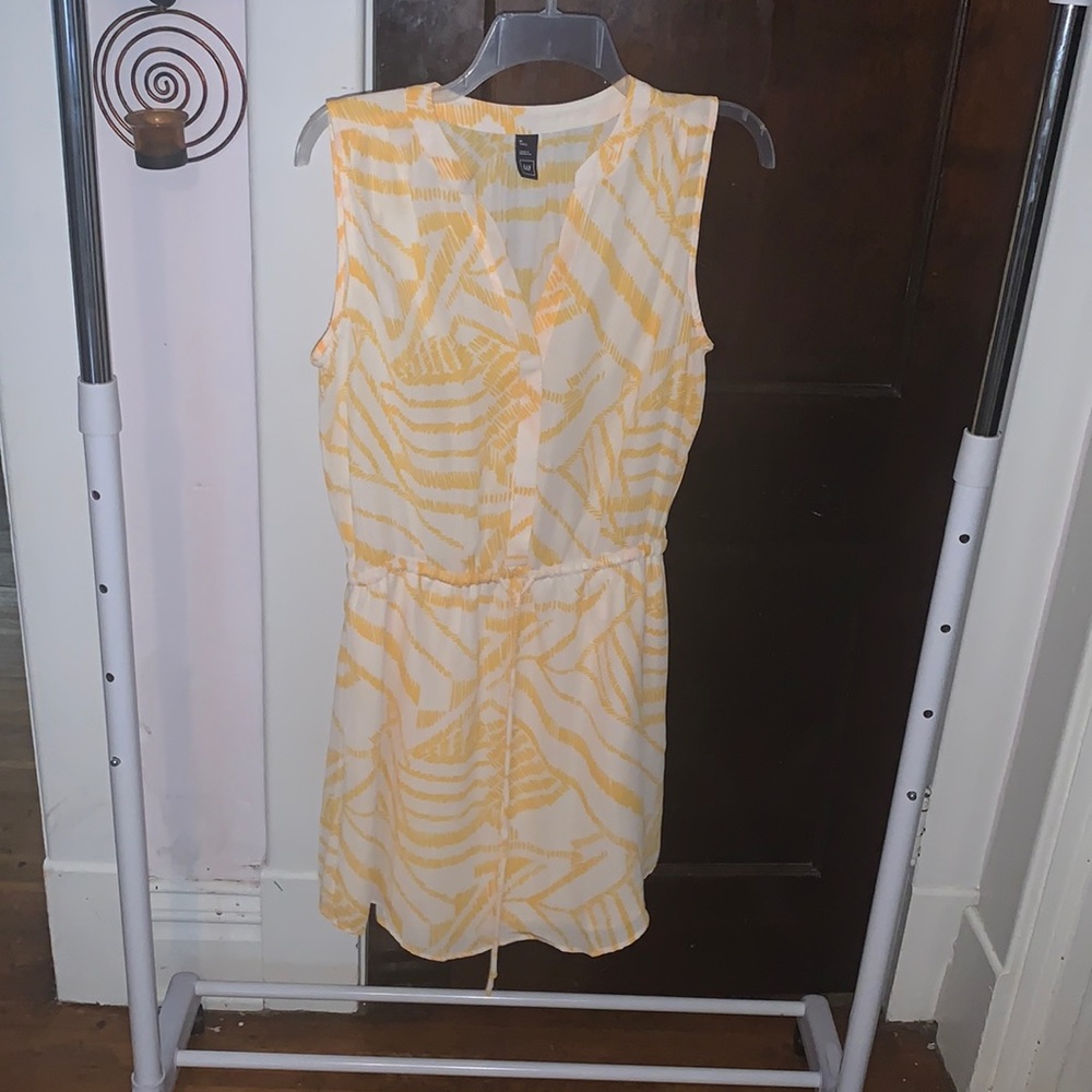 GAP sleeveless waist defined dress (sz Tall M)